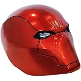 Red Hood Helmet Cosplay Costume Costume accessories Red Hood Mask Deluxe Cosplay Prop for Fans Collector's Edition