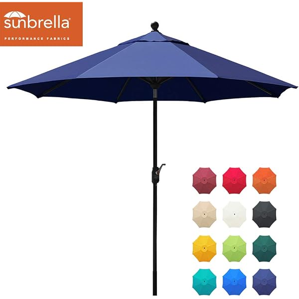 Amazon Com C Hopetree Base Stand For Outdoor Patio Market Umbrella 78 Lb Round Black Garden Outdoor