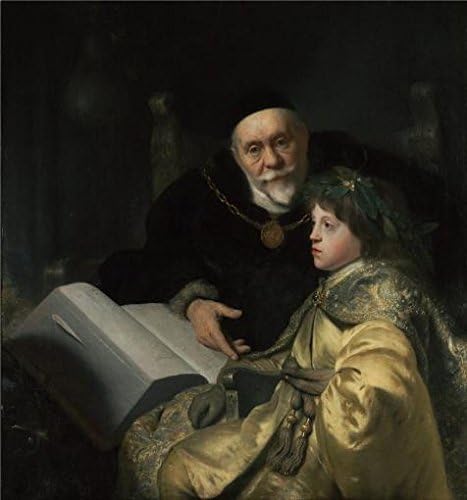 The High Quality Polyster Canvas Of Oil Painting 'Prince Charles Louis Of The Palatinate With His Tutor Wolrad Von Plessen In Historical Dress, 1631 By Jan Lievens' ,size: 20x21 Inch / 51x54 Cm ,this Amazing Art Decorative Prints On Canvas Is Fit For Garage Decoration And Home Decor And Gifts