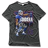 Greenday Men's Odell #13 Beckham Jr Short Sleeve T Shirt DeepHeather