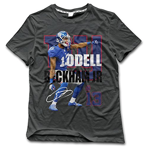 Greenday Men's Odell #13 Beckham Jr Short Sleeve T Shirt DeepHeather