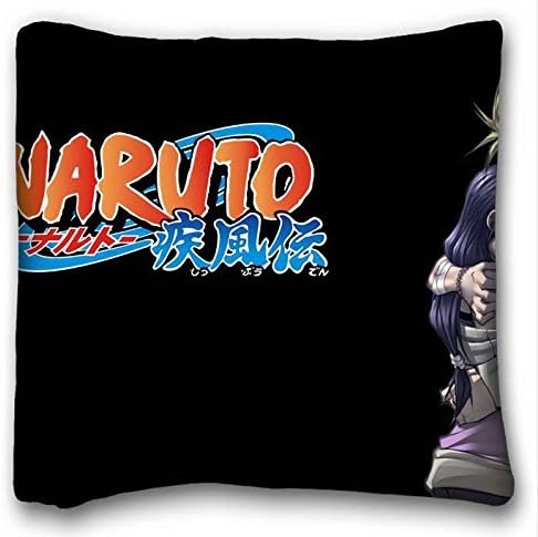 Custom Cotton &amp; Polyester Soft ( Anime Naruto ) Pillowcase Standard Size 16"X16" Design Pillow Case Cover suitable for Queen-bed