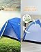 FUNDANGO 3-4 Person Camping Tent, Lightweight Waterproof Family Dome Tent for Outdoor, Backpacking, Hiking, Double Layers, 2 Doors, 2 Vestibules, 2 Side Windows, Super Ventilation, Easy to Setup, Blue