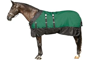STORM SHIELD Contour Collar Extreme II Horse Turnout Blanket | Contour Collar | 1680D Durable Outer Fabric | Seam Sealed | Weather Protection | Winter Horse Blanket with Multiple Warmth Levels