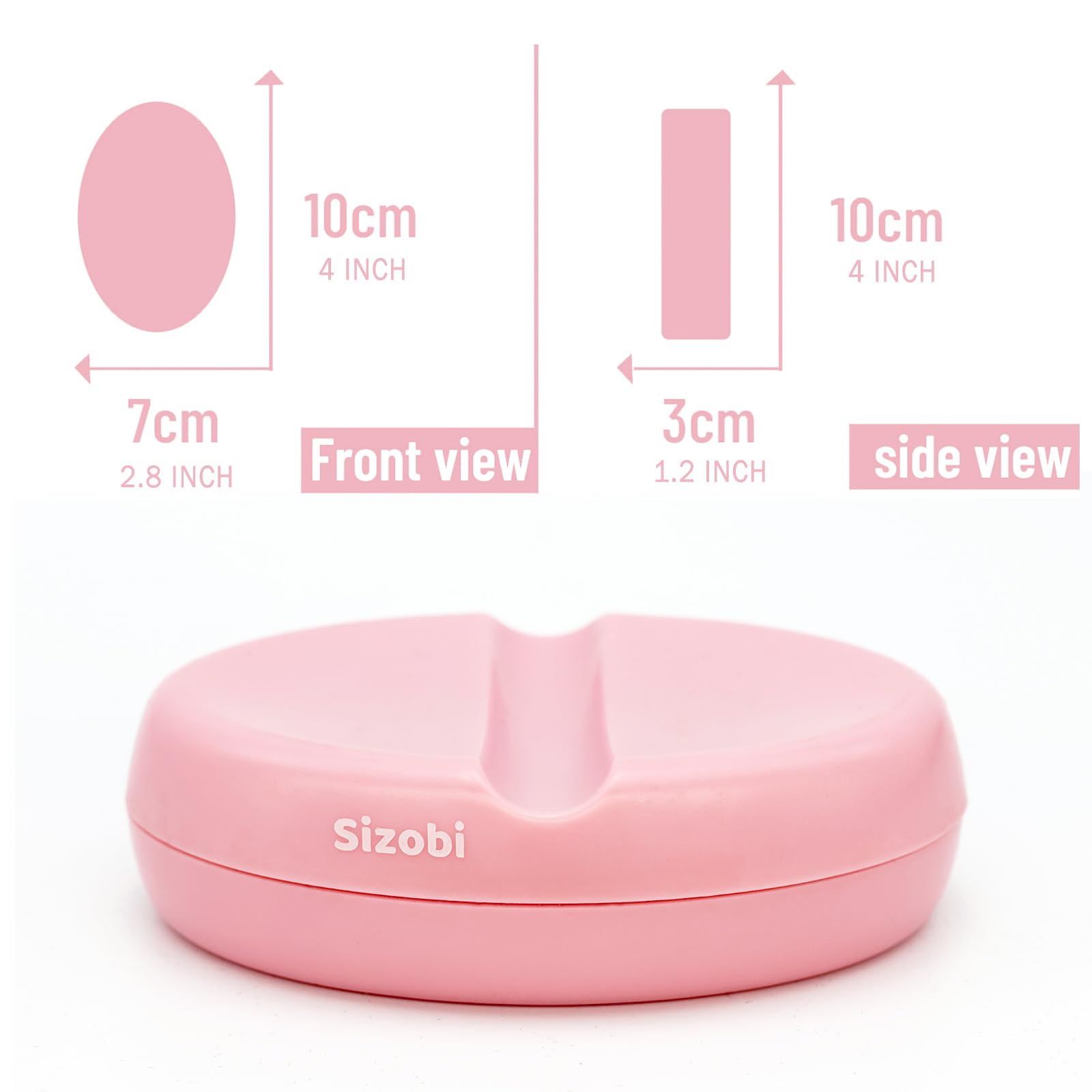 Sizobi Magnetic Pin Holder, Magnetic Pin Cushions for Sewing, Sewing Supplies, Needle Magnetic Quilting Pins Holder Organizer, Bobby Pin Holder, Paper Clip Holder(Sewing pins not Included)