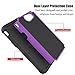 Galaxy J3 Emerge Case,Galaxy J3 Prime Case,Galaxy J3 Luna Pro Case,J3 Eclipse Case,Galaxy Express/Amp Prime 2 Case,Asmart Armor Defender Cover Protective Phone Case for Samsung Galaxy J3 2017, Purple