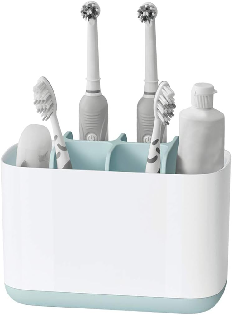 toothbrush and toothpaste organizer