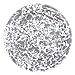 Crow Canyon Home Enamelware Pie Plate, 10 inch, Grey/White Splatter
