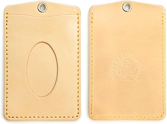 Amazon Co Jp レザー パスケース ノーマル ナチュラル Ricky S ギフト 栃木レザー 姫路レザー 定期入れ 本革 Ic Id マイナンバー カード ケース カードケース レザー パス 定期 リール ナスカン 定期ケース 日本製 リッキーズ 服 ファッション小物