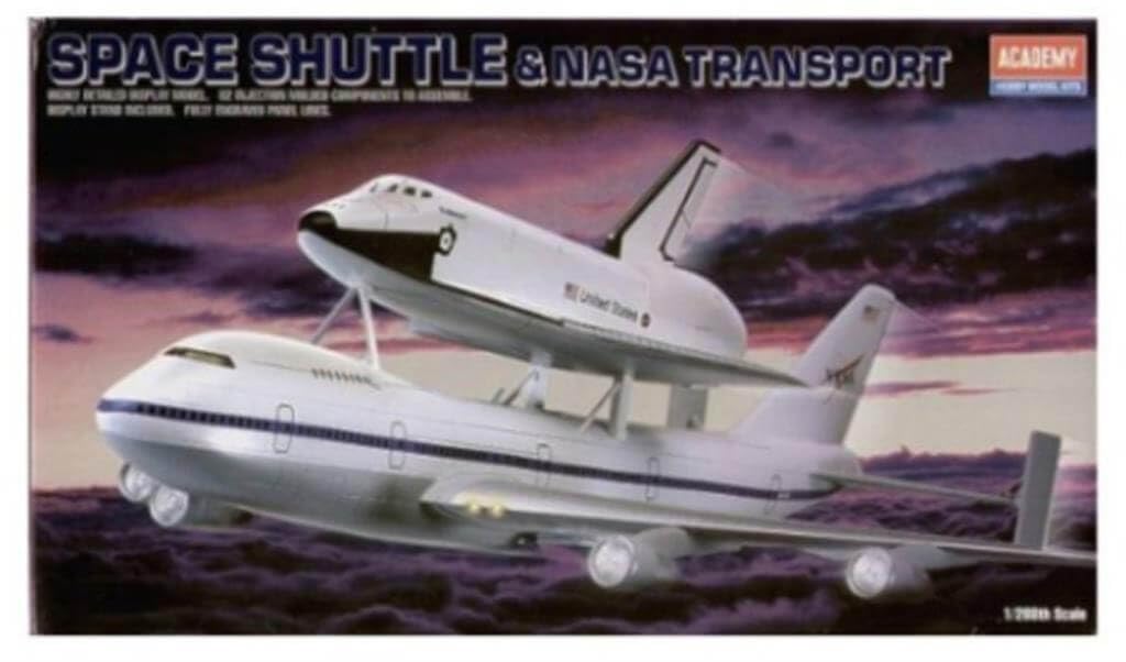 Academy 1: 288 - Boeing 747 + Shuttle Various