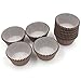 Z ZICOME 300 Count Paper Muffin Baking Liners Cupcake Cups, Standard Size, Brown
