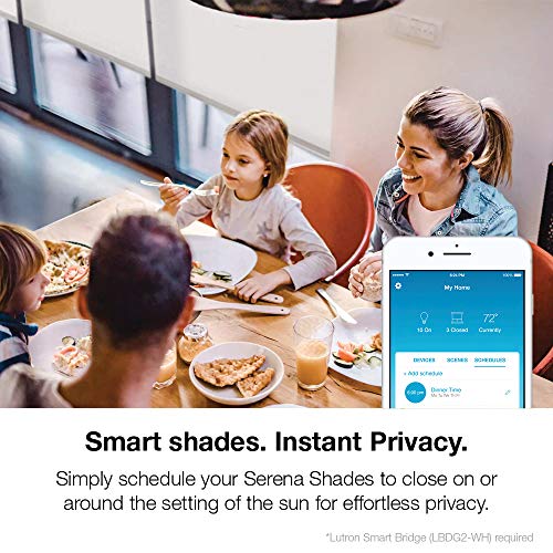 Serena Smart Shades by Lutron Custom Automated Window Blinds Light