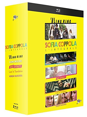 Sofia Coppola, L'intégrale - Coffret 5 Films : The Bling Ring + Somewhere + Marie-Antoinette + Lost In Translation + The Virgin Suicides