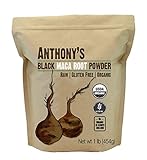 Anthony's Organic Black Maca Powder, 1lb, Raw, Gluten Free & Non GMO