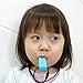 CAMOK Sensory Chew Necklace Chewy Toys - Silicone Teether for Boys, Girls, Kids - Chewable Jewelry for Autism, ADHD, Oral Motor, Biting and Teething - 2 Pack (Green & Blue) by