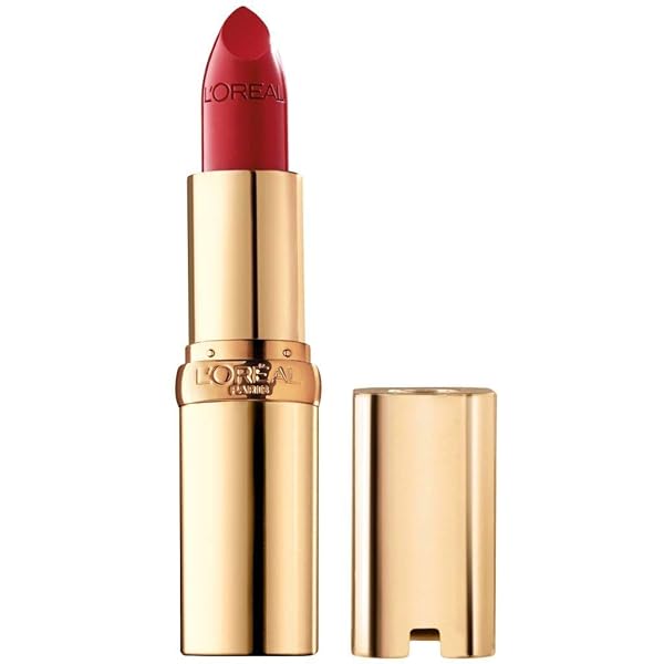 L’OREAL PARIS COLOUR RICHE ORIGINAL CREAMY, HYDRATING SATIN LIPSTICK WITH ARGAN OIL AND VITAMIN E, RED PASSION , 1 COUNT