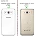 LeYi Compatible for Samsung Galaxy J7 (2015) Case with Screen Protector [2 Pack] for Girls Women, Glitter Shiny Moving Quicksand Liquid Clear TPU Phone Case for Galaxy J7 J700 2015 Turquoise