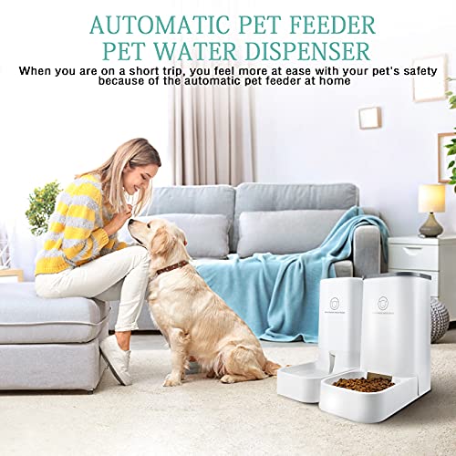 Automatic Pet Feeder and Water Dispenser Gravity Feeder - Image 5