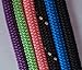 Knotty Girlz Double Braid Lead Rope with Eye Splice Loop, 12-14FT Lengths (Black, 14 ft.)