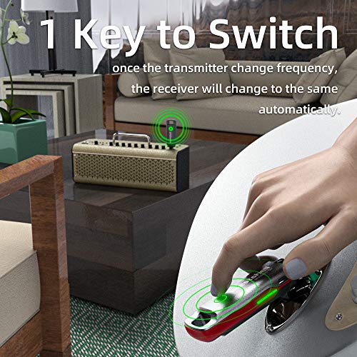 Westshell 1 Key To Switch Wireless Guitar System Wireless Guitar