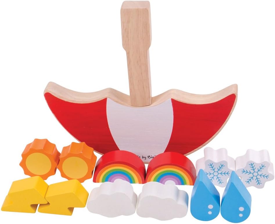 Bigjigs ToysWeather Balancing Game, Multicolored