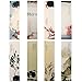 Z-Liant Bookmarks : Set of 60 Chinese Flower and Scenes Brush Painting, each bookmark picture are different, Great Gift for Kids, Student, Book Club etc.