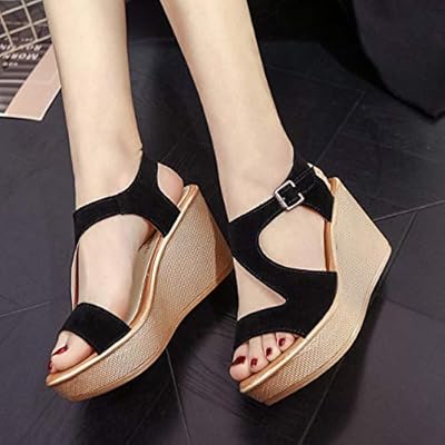 korean wedge shoes