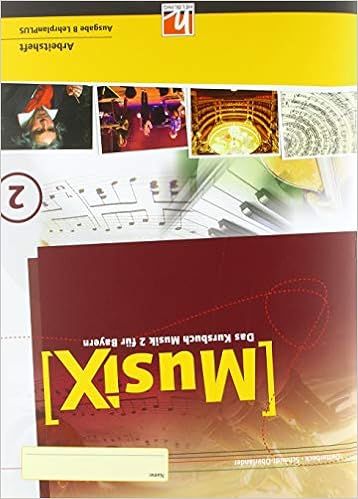 Musix 2 Schulerarbeitsheft Ausgabe Bg Bayern Gym Lehrplan Plus Das Kursbuch Musik 2 Klasse 7 8 Musix Bg Bayern Gym Lehrplan Plus Amazon De Detterbeck Markus Schmidt Oberlander Gero Bucher