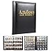Yosoo 10 Pages Coin Album Coin Collectors 250 Pockets for Coin Storage Coin Collection Book Russian Language (Black)
