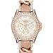 Fossil Riley Multifunction Stainless Steel and Leather Watch