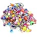 BodyJ4You 120PC Body Piercing Jewelry Aftercare Dead Sea Salt 14G 16G Belly Ring Tongue Nose Tragus Lip Eyebrow Steel
