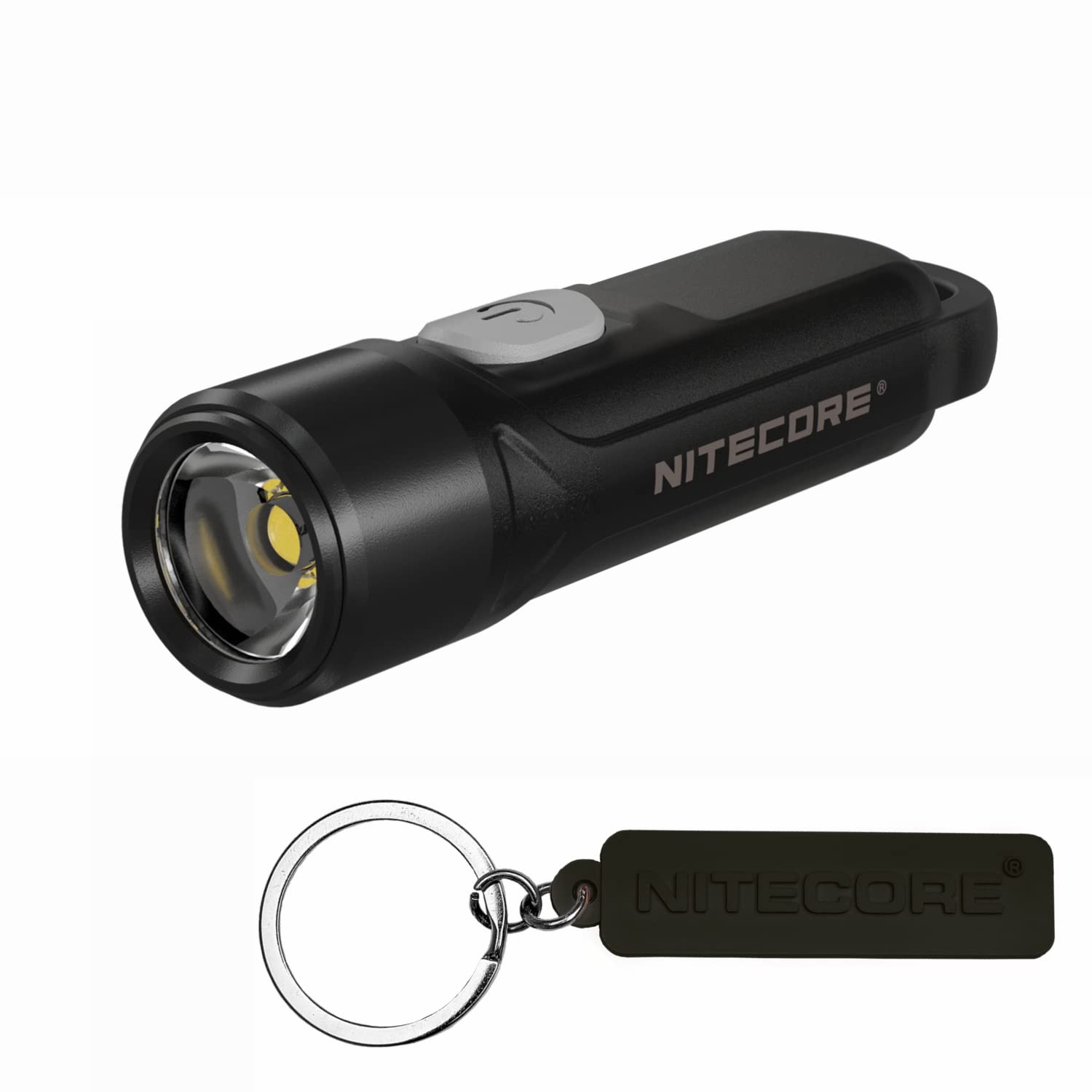 Nitecore Tiki LE 300 Lumen Keychain Flashlight USB-C Rechargeable EDC Tag