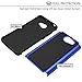 Alcatel A30 Case,ANLI(TM)[Shock Absorption] Drop Protection Hybrid Dual Layer Armor Protective Case Cover for Alcatel A30 (5.0 inch 2017 Released) Blue