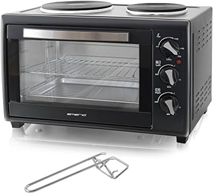 Toaster Ofen mit zwei Kochplatten und Backofen: Amazon.de: Küche & Haushalt