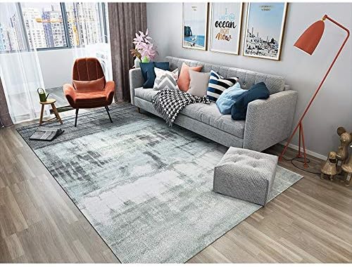 ETH Home Silky And Smooth Carpet Floor Mats Light And Simple Indoor Living Room Bedroom Nordic American Modern Abstract Printed Bedside Carpet Halloween carnival (Size : 200 * 250)