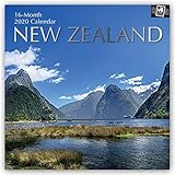 New Zealand - Neuseeland 2020 - 16-Monatskalender: Original The Gifted Stationery Co. Ltd [Mehrsprac by 