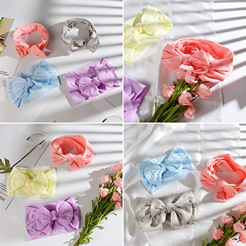 Baby Girl Bows Headbands Nylon Headbands for Newborn Infant