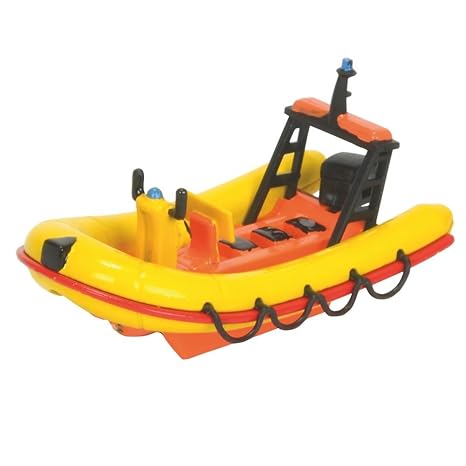 Feuerwehrmann Sam - Mini Die Cast Serie - Boot Rettungsboot Neptun