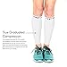 Calf Compression Sleeves For Men And Women - Leg Compression Sleeve - Footless Compression Socks for Runners, Shin Splints, Varicose Vein & Calf Pain Relief - Calf Brace For Running, Cycling, Travel