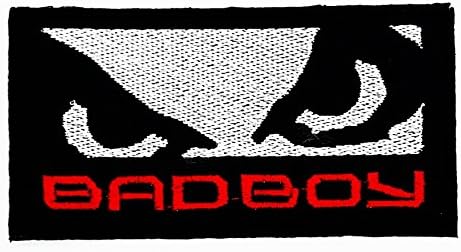 MNC Patch Black BAD BOY Music Band Heavy Metal Punk Rock Logo iron on sew on patch Sign Badge Symbol Patch Iron on Applique Embroidered Jacket T shirt Costume