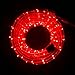 WYZworks 288LEDs, 25ft LED Outside Rope Lights, Waterproof Permanent Outdoor ETL Certified Connectable Clear Tube, Christmas Palm Tree Holiday Decorative Landscape Patio Accent Lighting - Red