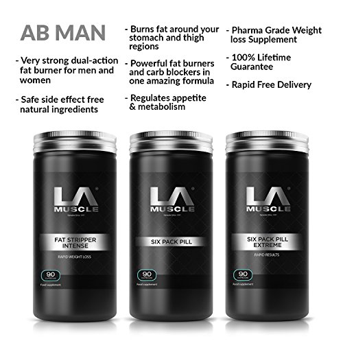 LA Muscle Abman Fast Weight Loss Supplement Collection Scientifically