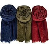 Chalier Fashion Women's Hijab Shawl Soft