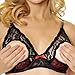 LoveFifi Women's Portrait Open Tip Bra Regular and Plus