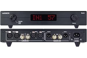 FANMUSIC Ladder Bach Fully Balanced HiFi Preamplifier R-2R Structure Stable Output Amplifier