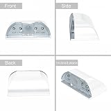 shsyue 4 LED Keyhole Light PIR Auto Sensor Motion Detector White view 2