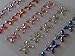 CraftbuddyUS 50 x 15mm Mixed AB Stick On Diamante Butterfly Gems Self Adhesive Rhinestones Stickers