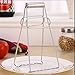 ST park Stainless Steel Foldable Dish Plate Clip Tong， Hot Pot Dish Plate Clip