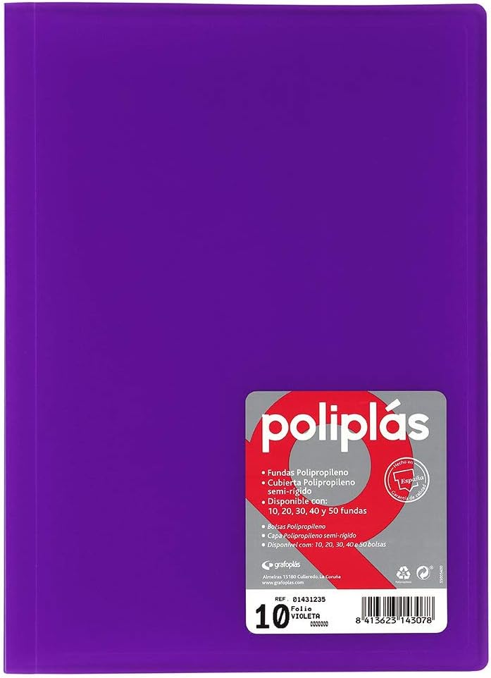grafoplas 1155779 Covers - Folder, Purple, Violet, Folio