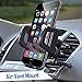 TidalTek Cell Phone Car Mount + USB Charger Adapter. Air Vent/Windshield 2-in-1 Smartphone/GPS Holder w/3-Sided Grip Cradle. Fits iPhone 8/7/7+/6S/6+/5S, Samsung Galaxy S5/S6/S7/S8, Google, LG & More